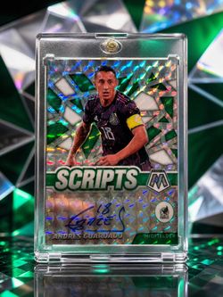 ⚽ 🔥 EL TRICOLOR LEGEND: ANDRES GUARDADO 2021-22 PANINI MOSAIC SCRIPTS AUTO 🔥