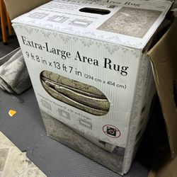 Extra-Large Area Rug 9 ft 8 in x 13 ft 7 in