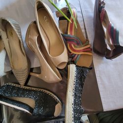 4 Pairs Of Used Shoes