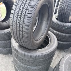 235/55/17 Goodyear  #4 Used Tires Mount & Balance // Set De 4 Llantas Usadas Instaladas Y Balanceadas