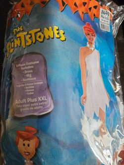 Plus Size Fred & Wima Flinstone Costumes