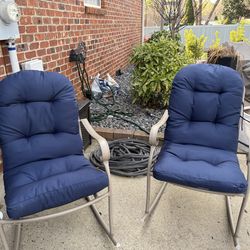 Cushions- Set of 2 that fit Adirondack or Rocking Chairs (2 sets available)