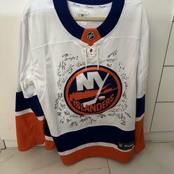 Signed New York Islanders Jersey 2020-2021 Team