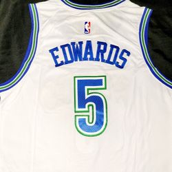 TIMBERWOLVES Anthony Edwards jerseys (S, L, 2XL)