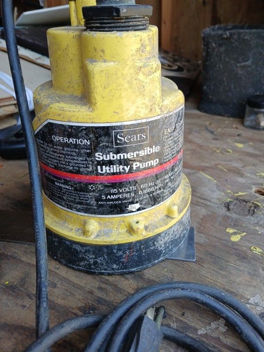 Submersible Utility Pump