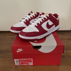 Used USC Dunks 9.5