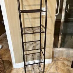 Shelving Units Multi-Purpose Bathroom Living Room Bedroom 5 Layers Floor Storage Shelf Bookshelf Flower Stand Finishing Rack,Storage Racks