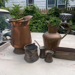 Antique Copper Pots