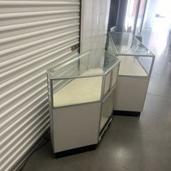 Display Cases Both For 300 Or $150 Each 