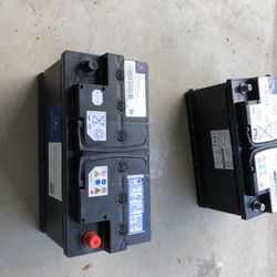 2 X Mercedes Benz Batteries 58lbs Lead ea 