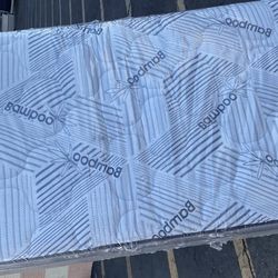 White Bamboo  twin size set