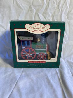 Hallmark Tin Locomotive - 1987 - #6 in Series.