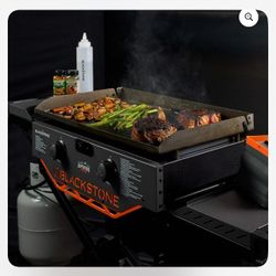 Parrilla de Gas Propano de 2 Quemadoresy 28" para Omnvoroscon Patas Flexibles