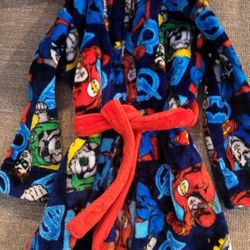 Toddler.Justice Leaugue Robe.3T 