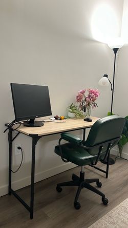 Desk + Office Chair — $60