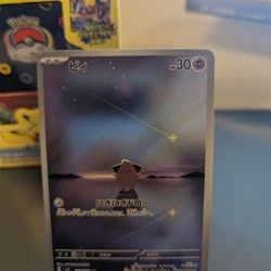 Japanese Pokemon Card  Ruler Of The Black flame Obsidian Flame Clefa AR