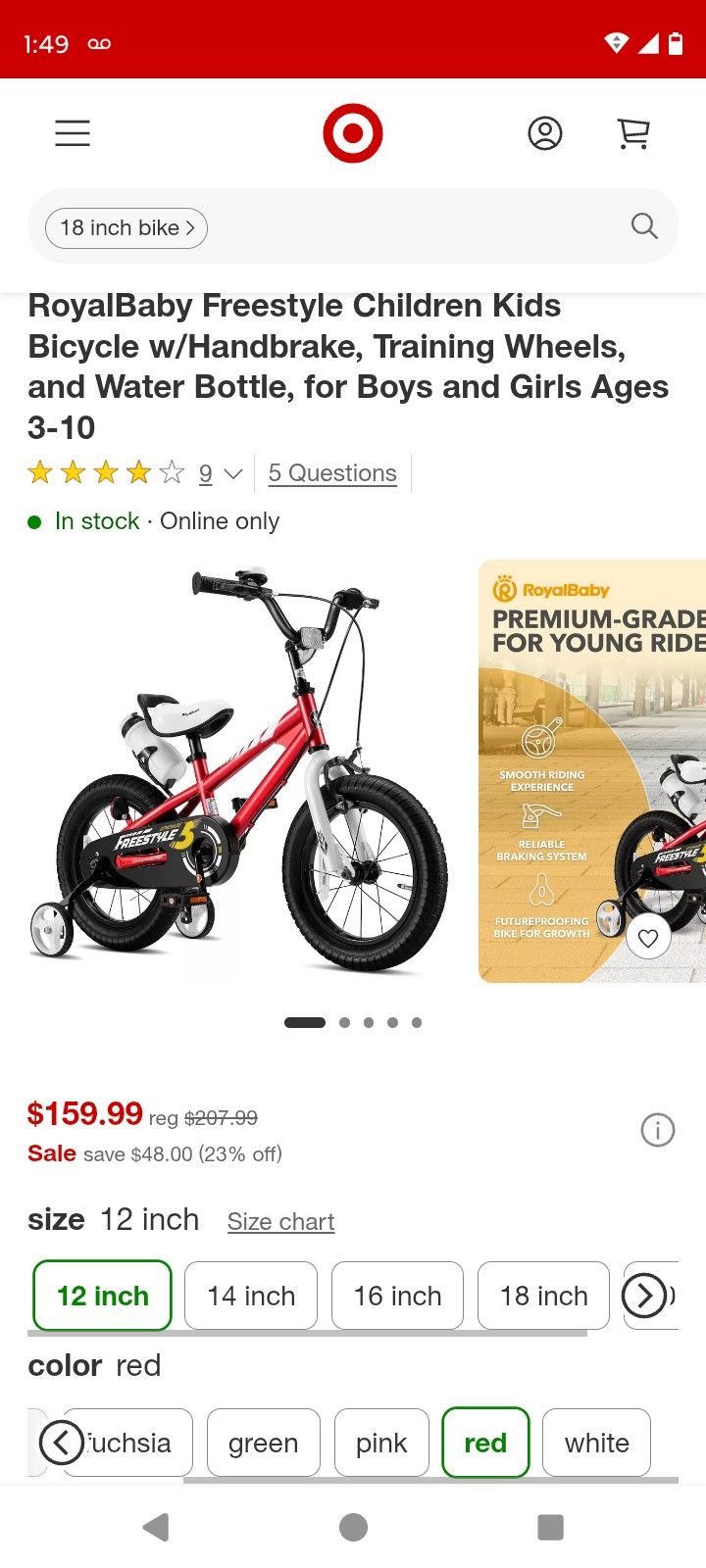 Royal Baby 12in Bike Freestyle 5