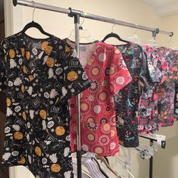 👚 Colorful Scrub Tops