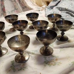 Estate Sale-W & S Blankinton Vintage  Champagne Challis