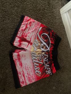 No vacancy inn x union LA b-ball shorts