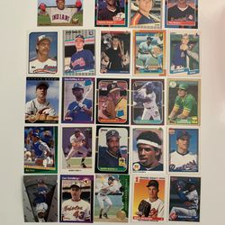 24 All Rookie Baseball Cards Including Griffey Jr Bonds Piazza Sosa Bo Mcqwire And More