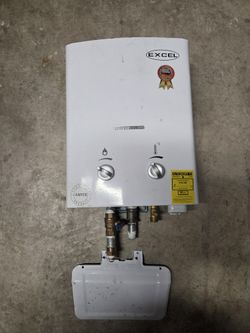 Excel Tankless Gas Water Heater Vent Free (Low Water Pressure Startup) 1.6 GPM Propane LPG