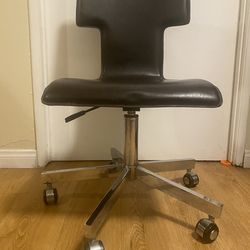 Leather West Elm Office Chair