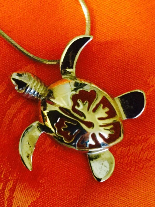 Tortoise 🐢 Silver necklace