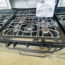 Stainless Steel Kenmore 5 burners Gas Stove