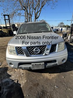 2006 Nissan Frontier for parts only!
