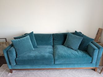 Teal Couch - $650