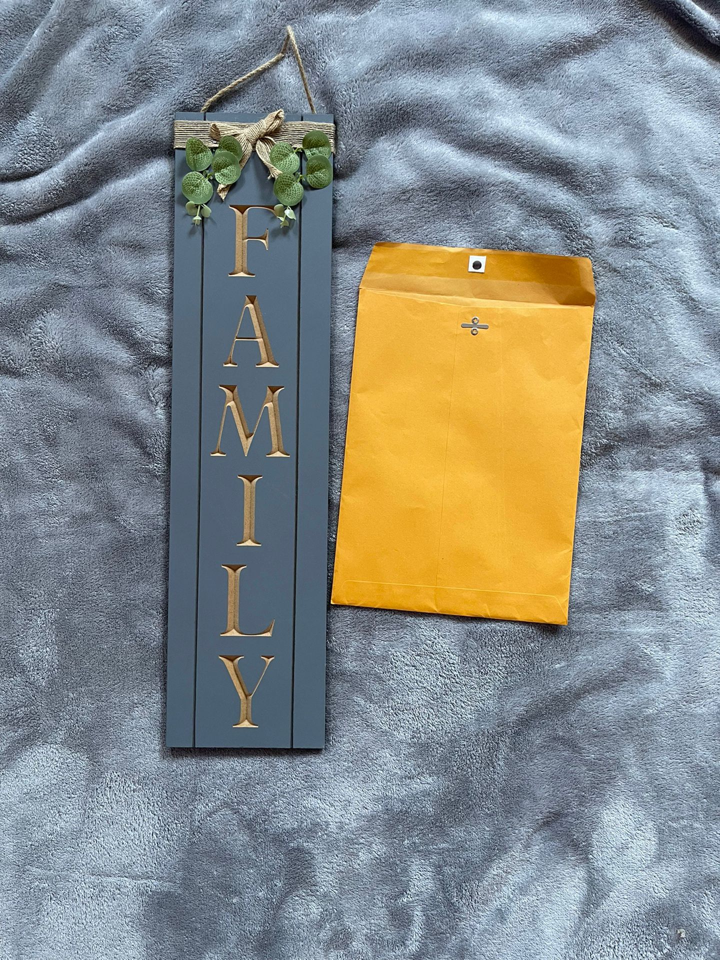 Wooden family Sign