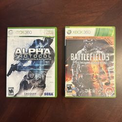 Xbox 360 Games Lot