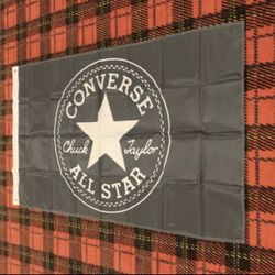 Brand new Converse banner flag
