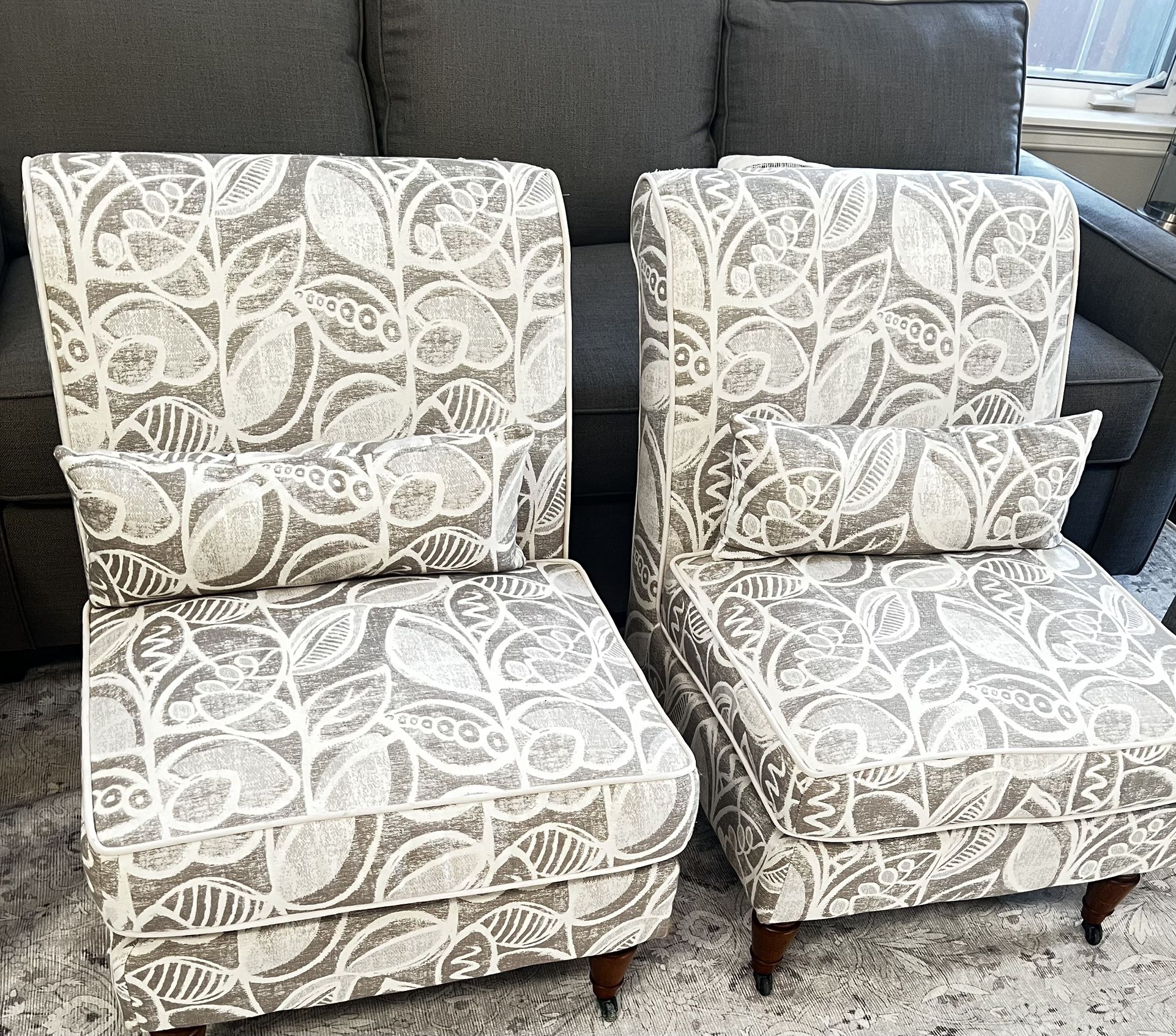 Slipper Chairs (set of 2)