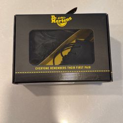Dr. Martens Baby Crib Shoe Boot Black 