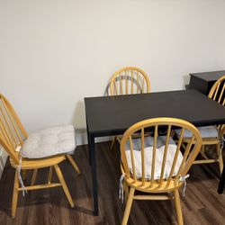 Dining table (and Chairs)
