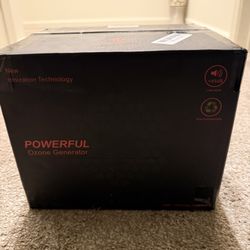 Powerful Ozone Generator Air Purifier – New (Open Box)