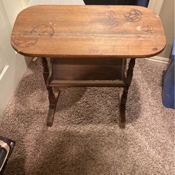 Small Wooden Table 
