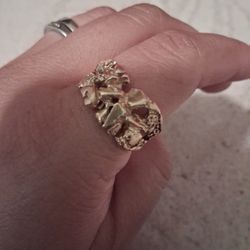 14k Gold Men RING SIZE 10