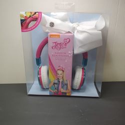 JoJo Siwa Bow Fashion Headphones with Built-In Microphone