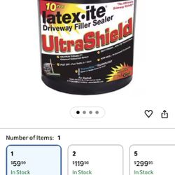 Ultra Shield Driveway Filler 