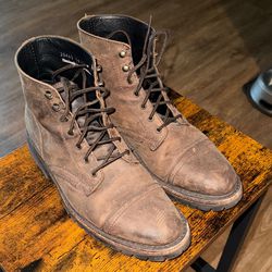 Thursday Captain Leather Boots