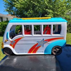 DC SUPERHEROES BARBIE Bus Make Offer