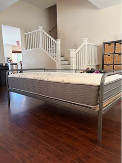 IKEA twin bed and frame