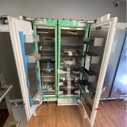 Gaggenau Column Refrigerator 42” Inch Side By Side Panel Ready