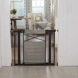 Farmhouse Walk Through Gate Baby Gate Pet Gate Great For Toddlers Doggy Door Dog Door Dog Gate Puppy Gate 