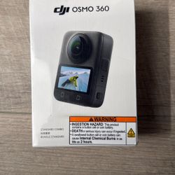Camera 360 Video DJI Osmo 360 Bundle. Brand New Unopened 