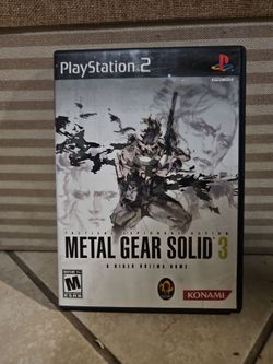 Metal Gear Solid 3 PlayStation 2 Game