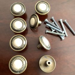 Set Of Vintage Drawer Pulls
